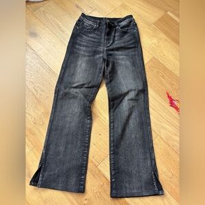 Risen Jeans high waist wide leg 9/29